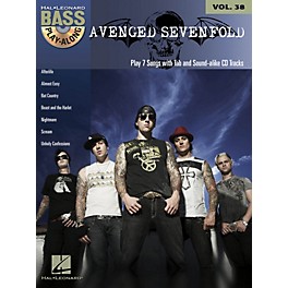 Hal Leonard Avenged Sevenfold - Bass Play-Along Volume 38 Book/CD