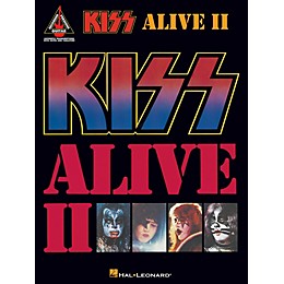 Hal Leonard Kiss - Alive II Guitar Tab Songbook