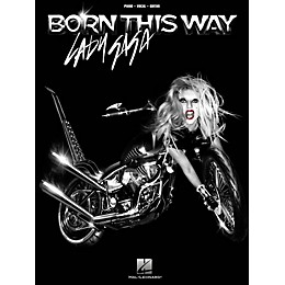 Hal Leonard Lady Gaga: Born This Way PVG Songbook