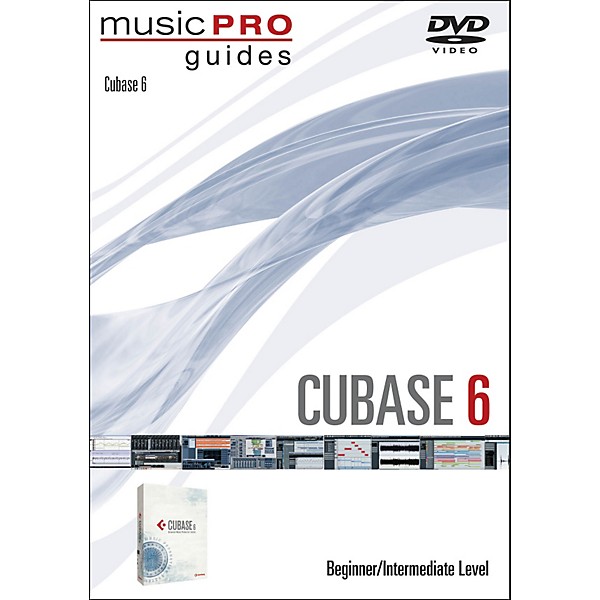 Hal Leonard Cubase 6 Music Pro Guide DVD Tutorial