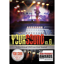 Hal Leonard Your Sound Vol.1 Instructional DVD On Live Sound