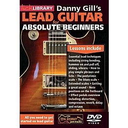 Hal Leonard Lick Library Lead Guitar For Absolute Beginners DVD
