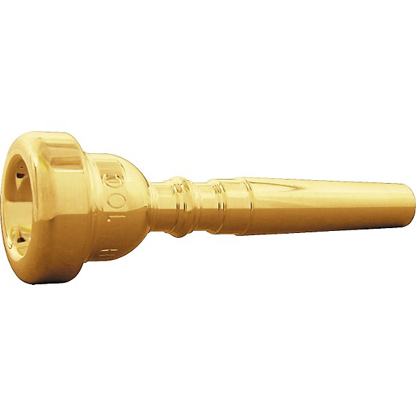 Bach Standard Series Trumpet Mouthpiece in Gold Group II 10C