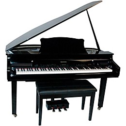 Open Box Suzuki S-350 Mini Grand Digital Piano Level 3 - Discontinued Model - See MDG-330 for similar specs Level 2  888365471518