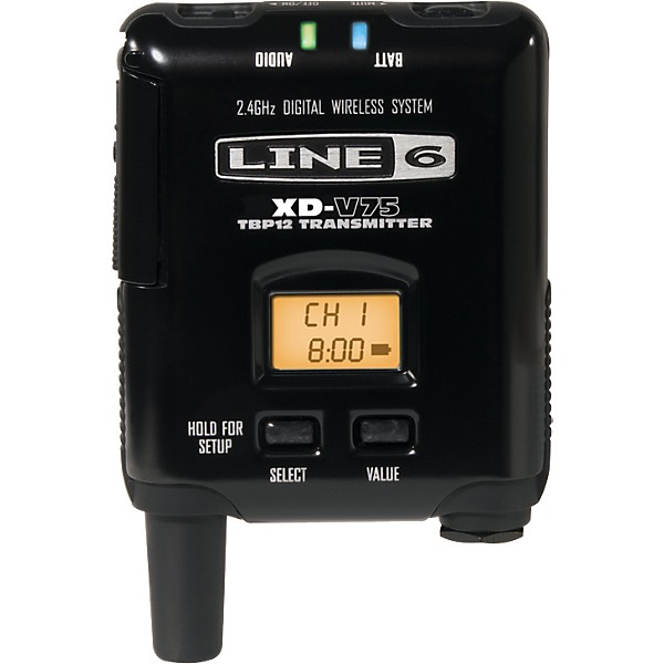 Line 6 XD-V75L Professional Digital Wireless Lavalier System Black