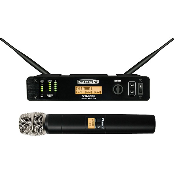 Open Box Line 6 XD-V75 Digital Wireless Handheld Microphone System Level 1 Black