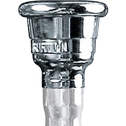 Warburton Size 2 Anchor Grip Series Trumpet and Cornet Mouthpiece Top in Silver 2S Anchor Grip