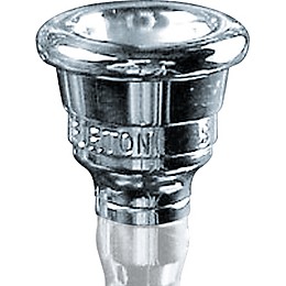Warburton Size 3 Anchor Grip Series Trumpet and Cornet Mouthpiece Top in Silver 3S Anchor Grip