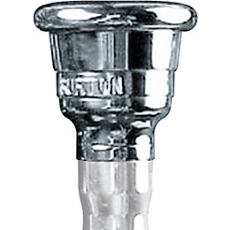 Warburton Size 3 Anchor Grip Series Trumpet and Cornet Mouthpiece Top in Silver 3MD Anchor Grip