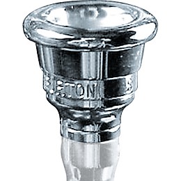 Warburton Size 7 Anchor Grip Series Trumpet and Cornet Mouthpiece Top in Silver 7D Anchor Grip