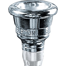 Warburton Size 1 Anchor Grip Series Trumpet and Cornet Mouthpiece Top in Silver 1D Anchor Grip