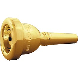 Bach Standard Series Small Shank Trombone Mouthpiece in G... Bach Standard Series Small Shank Trombone Mouthpiece in Gold 15D