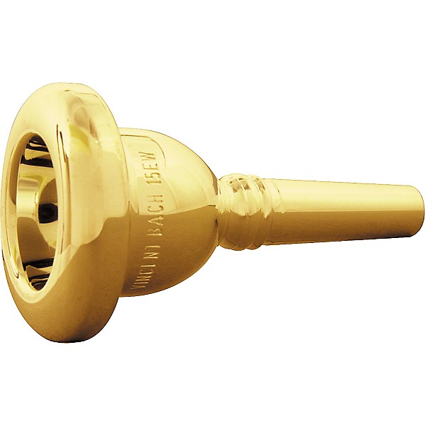 Bach Standard Series Small Shank Trombone Mouthpiece in Gold 6