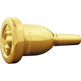 Bach Mega Tone Small Shank Trombone Mouthpiece in Gold 5Gs Bach Mega Tone Small Shank Trombone Mouthpiece in Gold 4