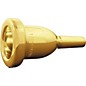 Bach Mega Tone Small Shank Trombone Mouthpiece in Gold 4 thumbnail