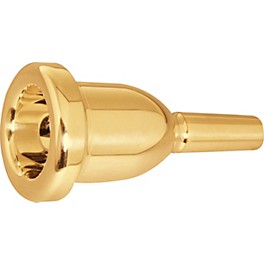 Bach Mega Tone Small Shank Trombone Mouthpiece in Gold 5Gs Bach Mega Tone Small Shank Trombone Mouthpiece in Gold 11C