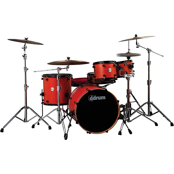 ddrum Reflex RSL 5-Piece Shell Pack Satin Orange | Guitar Center