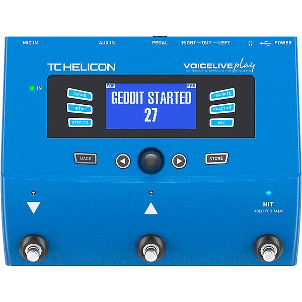 TC Helicon VoiceLive Play Vocal Effects Pedal