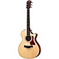 Taylor 312ce Sapele/Spruce Grand Concert Acoustic-Electric Guitar Natural