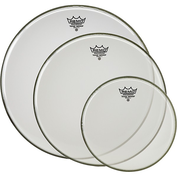 Remo Vintage Emperor Clear Drum Head 8 in.