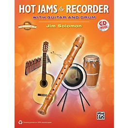 Alfred Hot Jams for Recorder (Book/CD)