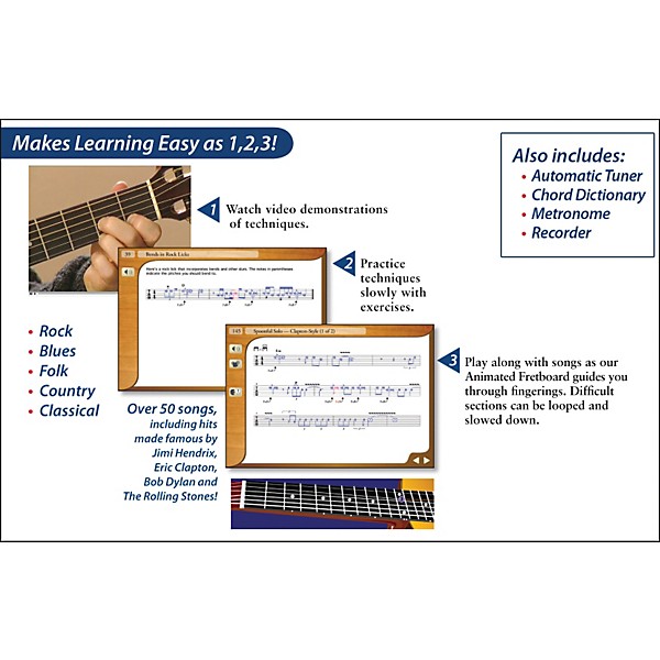 eMedia Intermediate Guitar Method Version 3