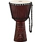 MEINL Professional African Style Djembe African Queen Carving 12 in. thumbnail
