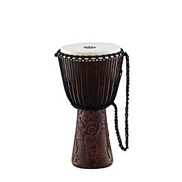 MEINL Professional African Style Djembe Village Carving 10 in. MEINL Professional African Style Djembe Village Carving 10 in.