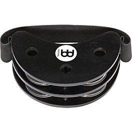 MEINL Foot Tambourine Steel Jingles Black