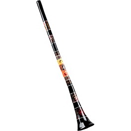 MEINL Professional Fiberglass Didgeridoo Black D Tone