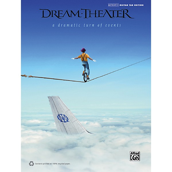 Alfred Dream Theater - A Dramatic Turn of Events Guitar TAB Book