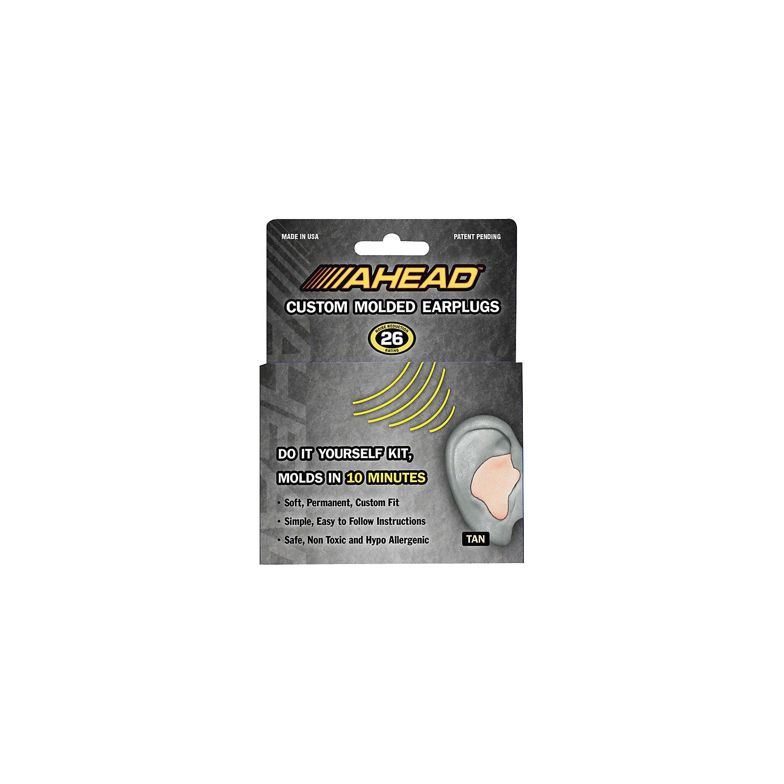 Ahead Custom Molded Earplugs Tan Guitar Center