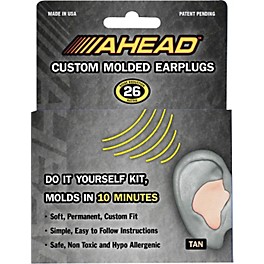 Ahead Custom Molded Earplugs Tan