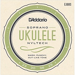 D'Addario EJ88S Nyltech Soprano Ukulele Strings