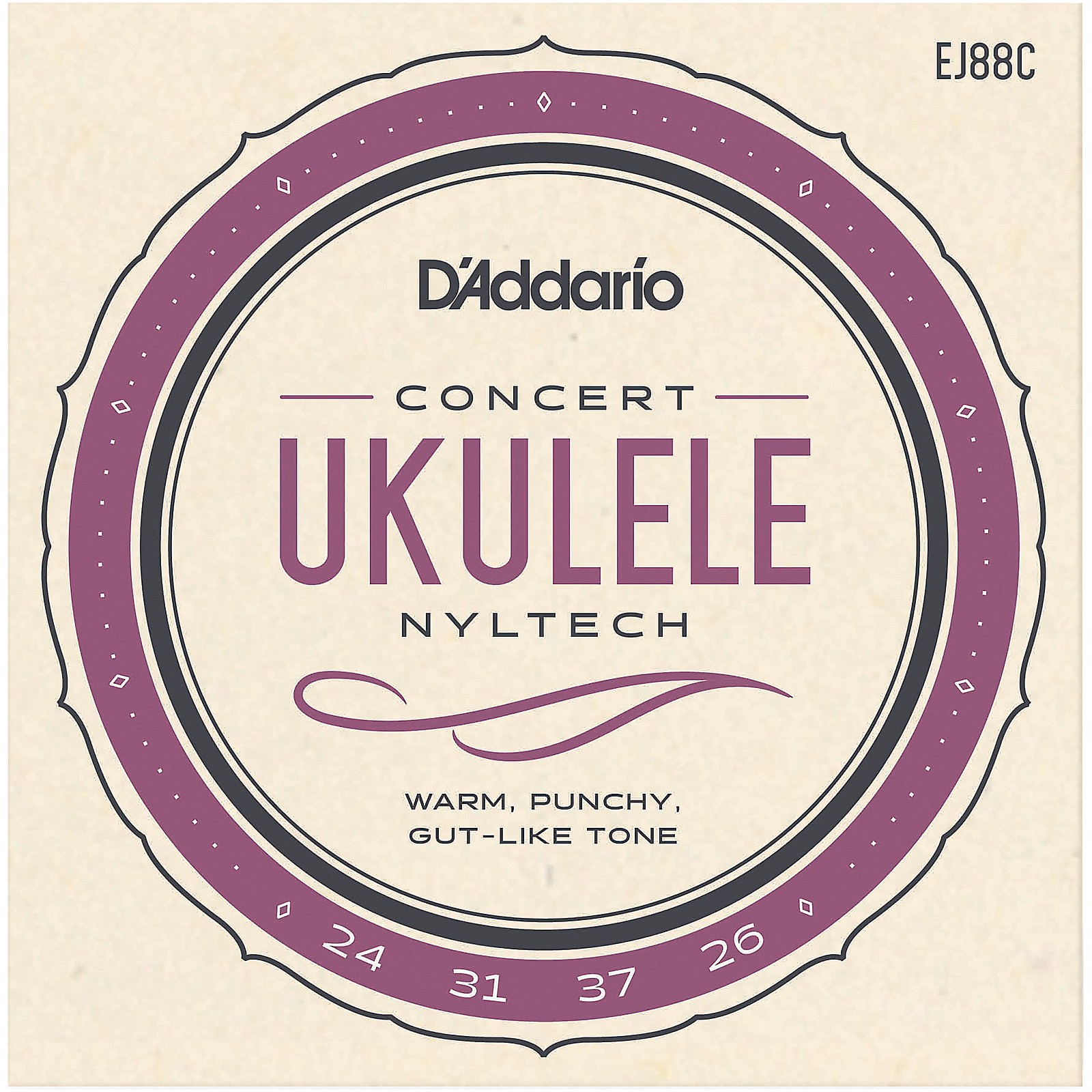 Concert Ukulele Strings D'Addario Nyltech  EJ88C 