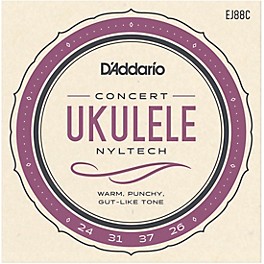 D'Addario EJ88C Nyltech Concert Ukulele Strings