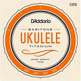 D'Addario EJ87B Titanium Baritone Ukulele Strings