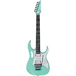 Open Box Ibanez JEM/UV Steve Vai Signature Electric Guitar Level 1 Sea Foam Green