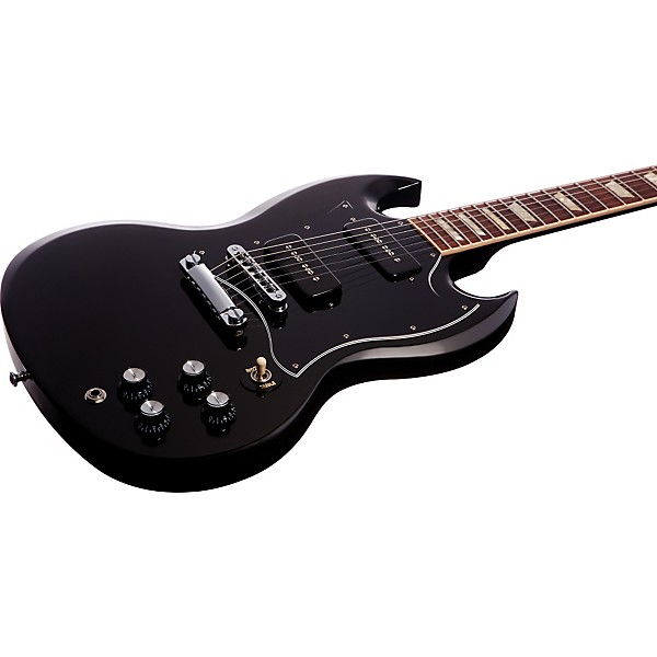 Gibson SG Standard Electric Guitar with P-90 Pickups Ebony