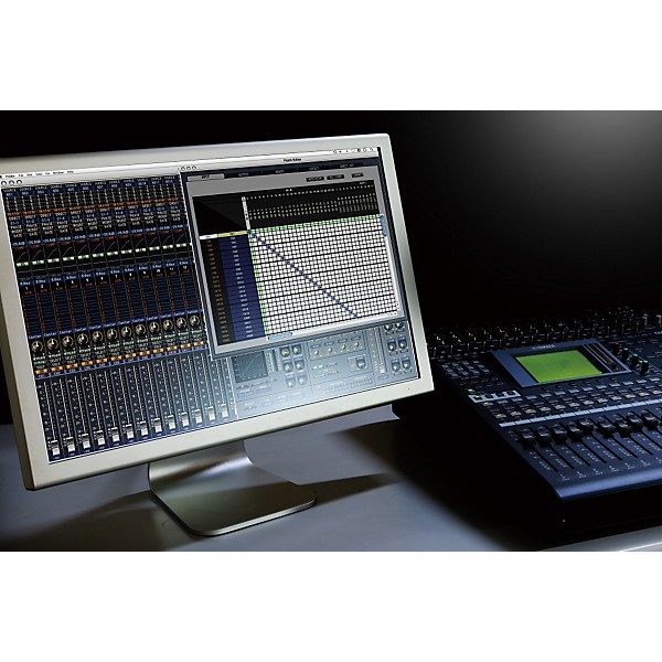 Restock Yamaha 01V96I 16-Channel Digital Mixer with USB 2.0 Connectivity and Moving Faders