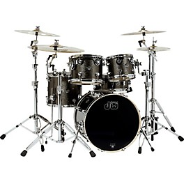 DW Performance Series 5-Piece Shell Pack Pewt... DW Performance Series 5-Piece Shell Pack Pewter Sparkle with Chrome Hardware