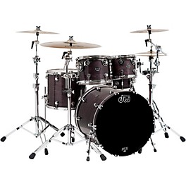 DW Performance Series 5-Piece Shell Pack... DW Performance Series 5-Piece Shell Pack Ebony Stain Lacquer with Chrome Hardware