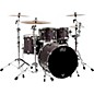 DW Performance Series 5-Piece Shell Pack Ebony Stain Lacquer with Chrome Hardware thumbnail