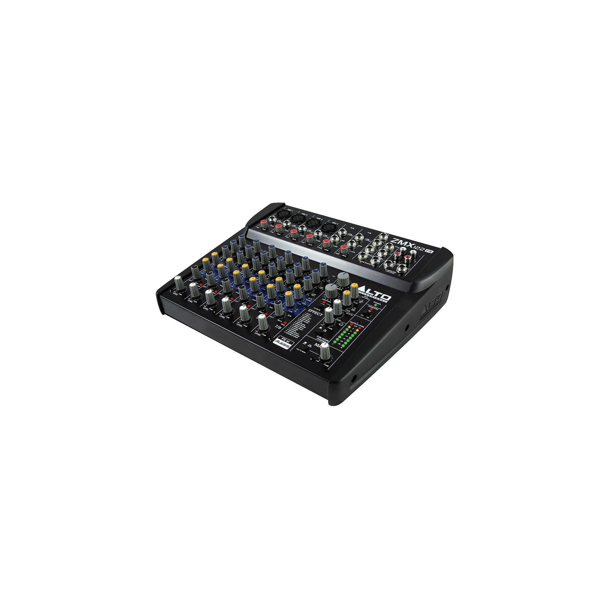 Alto Zephyr Series ZMX122FX 8-Channel Compact Mixer with Alto Zephyr Series ZMX122FX 8-Channel Compact Mixer with