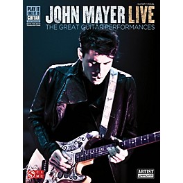 Cherry Lane John Mayer Live - The Great Guitar Performances Guitar Tab Songbook