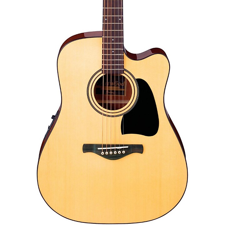 Ibanez Artwood Series AW50ECE Solid Top Dreadnought Acoustic