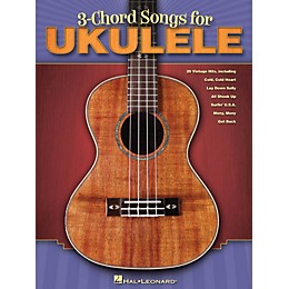 Hal Leonard 3-Chord Songs For Ukulele Songbook