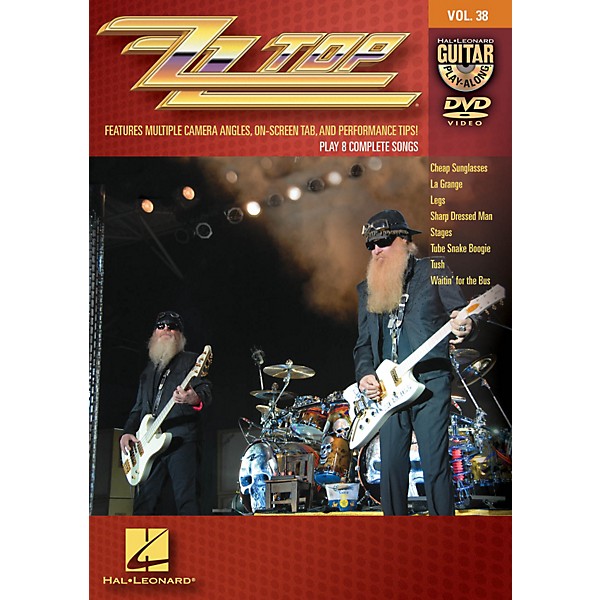 Hal Leonard ZZ Top - Guitar Play-Along DVD Volume 38