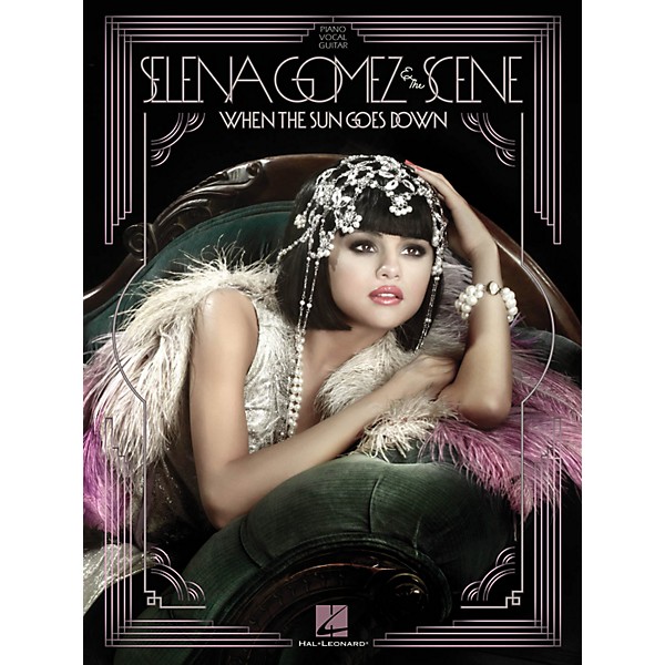 Hal Leonard Selena Gomez And The Scene - When The Sun Goes Down P/V/G Songbook