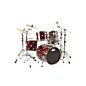 DW Collector's Series 4-Piece Double Bass Drum Shell Pack Ruby Red Glass Chrome Hardware thumbnail